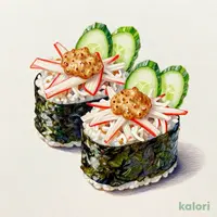 蟹とかにみそ軍艦