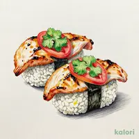 グリルチキンカオマンガイ風