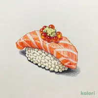 トリュフ香る生サーモン