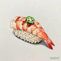 赤えびカンジャンセウ風