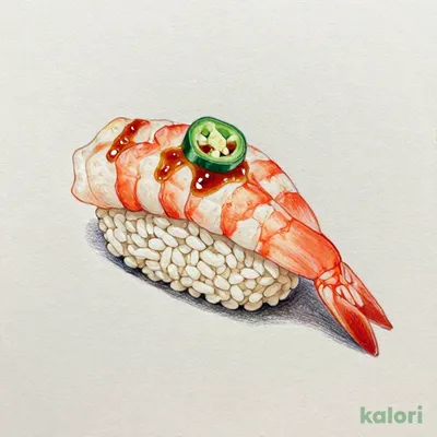 赤えびカンジャンセウ風