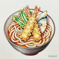 かかやの上天ぷらうどん