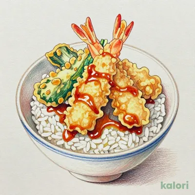 かかやの上天丼