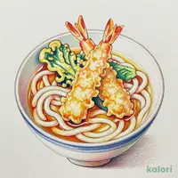 かかやの天ぷらうどん
