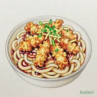 ごぼう天ぶっかけうどん（温・冷）
