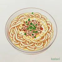 クリーム坦々うどん