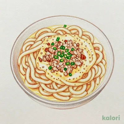 クリーム坦々うどん