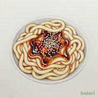 濃厚胡麻ダレのつけうどん