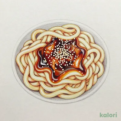 濃厚胡麻ダレのつけうどん