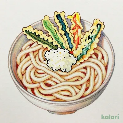 野菜とろろつけうどん
