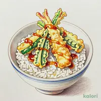 野菜天丼