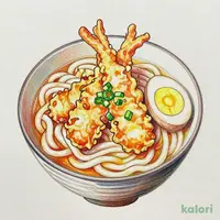 鶏の親子天ぷらうどん