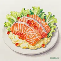 いくらとサーモントラウトの明太ポテトサラダ