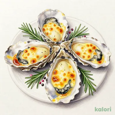 まるごと牡蠣のグラタン