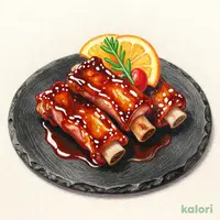 スペアリブ オレンジ風味ソース
