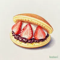 いちごどら焼