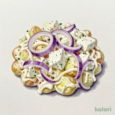 クリームチーズのホワイトポテトサラダ