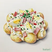 Potato and Ham Tartar Salad
