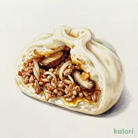ジューシー粗挽き肉まん