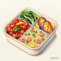Fried Rice and Sweet & Sour Pork Bento