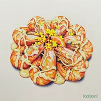 Large Shrimp with Mayonnaise