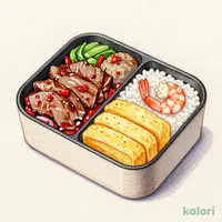 柿安 満喫二段弁当