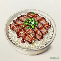 牛カルビ丼