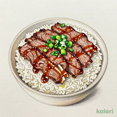 牛カルビ丼