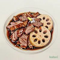 牛肉蓮根しぐれ煮