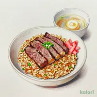 石焼 牛肉ステーキ炒飯