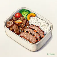 Three-Style Beef Bento Box