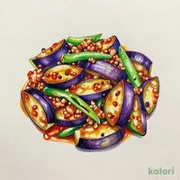 Stir-Fried Eggplant with Sichuan Pepper