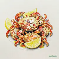 蟹のおつまみ唐揚げ～レモン風味～