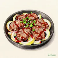 Teppan Grilled Beef Tongue and Kalbi
