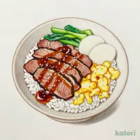 黒毛和牛 牛めし～仁多米使用～