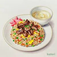 石焼 牛肉炒飯