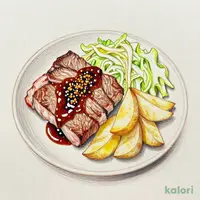 Tonteki (Pork Steak) Set Meal