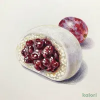 Pione Grape Daifuku (Mochi)