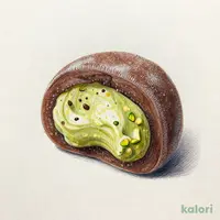 ピスタチオチョコ大福