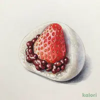 夏いちご大福
