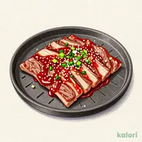 鉄板 ヤンニョム牛カルビ焼肉