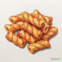 【販売終了】フライドパスタスナック エビのアヒージョ味 120g【賞味期限：2026/12/14】