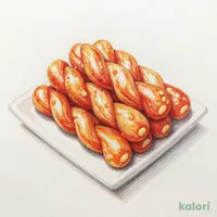 フライドパスタスナック 海老のアヒージョ味 38g【賞味期限：2026/12/9】