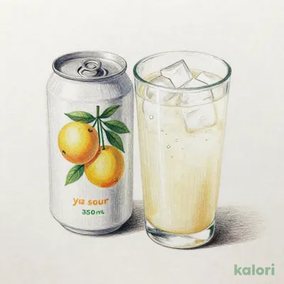 【お酒】高知ゆずサワー 350ml