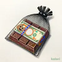 ワルコール ハロウィンバンクノートネットチョコレート 70g【ハロウィン】