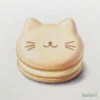 オンラインストア限定 オールハーツ・カンパニー にゃんともおいしいダックワーズ（メイプル） 1p【賞味期限：2027/2/11】