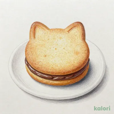 オンラインストア限定 オールハーツ・カンパニー にゃんともおいしいダックワーズ（チョコ） 1p【賞味期限：2027/3/7】