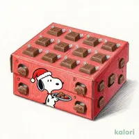 スヌーピー カウントダウンカレンダー 1個【クリスマス】