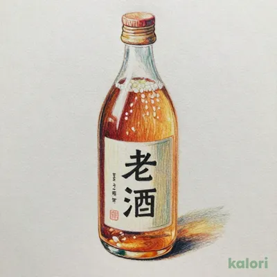 【お酒】陳年3年紹興酒 花彫 600ml