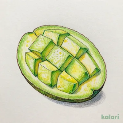 Frozen Avocado Diced, 150g